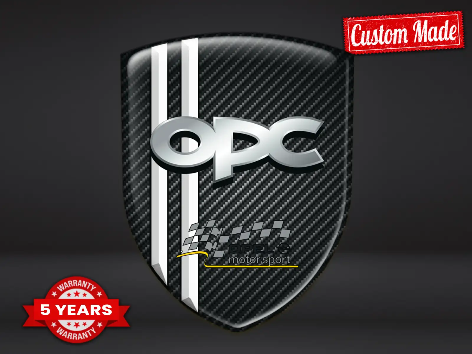 OPC Custom Car Stickers Edition High Quality Professional